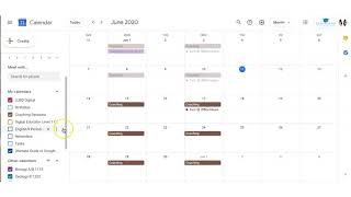 Google Calendar Show Hide Remove Calendars [upl. by Brewer]