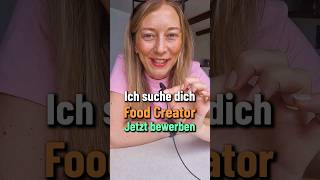 Jetzt bewerben und Food Content Creator werden 🚀 [upl. by Farver452]