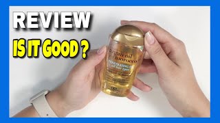 OGX Argan Oil of Morocco Review [upl. by Scammon146]