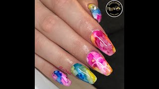 How To Use Magpie InkiesWatercolour Nails [upl. by Neisa765]