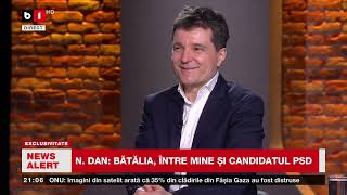 ACTUALITATEA CU TUDOR MUȘAT NICUȘOR DAN BĂTĂLIA ÎNTRE MINE ȘI CANDIDATUL PSD P12 [upl. by Ahsiram874]