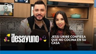 El Desayuno  Jessi Uribe confiesa que no cocina en su casa [upl. by Ahsemrak]