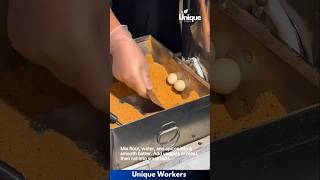 Making chinese street food balls  The workers do their job perfectly  machine shorts [upl. by Fortier]