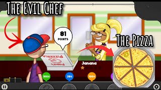 Serve The Evil Pizza amp Customer Feels Fine In This Classic Game  Papa’s Pizzeria Deluxe Gameplay [upl. by Eca]