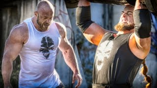 Bodybuilder VS Strongman  STRENGTH WARS 2k15 6 [upl. by Stillman]