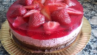 TORTA DE FRESAS Y CHOCOLATE [upl. by Yttam435]