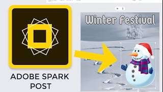 How To Overlay An Image in Adobe Spark Post [upl. by Eelahs]