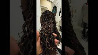 Curly Faux Loc 18quot  Tutorial  Ms Pks Crochet Braids [upl. by Caruso]