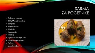 Sarma za početnike [upl. by Jez926]