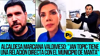 Marciana Valdivieso quotJan Topic está faltando a la verdad ha firmado 2 contratos con el Municipio [upl. by Mcroberts]