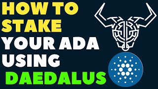 How To Stake Your ADA with Daedalus Wallet  Cardano Staking Guide EASY GUIDE 2022 [upl. by Fairfield324]