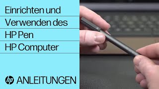 Einrichten und Verwenden des HP Pen  HP Computer  HP Support [upl. by Ahsilif]