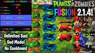 Plants vs Zombies Fusion v214 Mod Menu Android Latest Version APK  Download [upl. by Anwahsad]