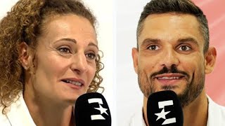 JO PARIS 2024  Mélina RobertMichon et Florent Manaudou élus portedrapeau leurs confidences [upl. by Eciralc111]