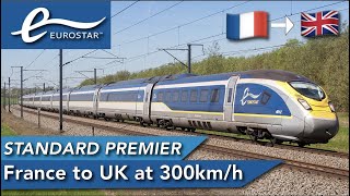 Eurostar Standard Premier review  France to the UK through the Channel Tunnel [upl. by Saw]