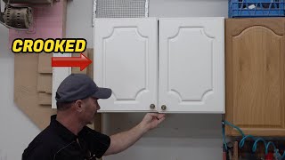 How To Align  Adjust Cabinet Door Hinges European style hinges [upl. by Myrtle]