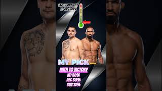 UFC Caio Machado vs Brendson Ribeiro Quick Fight Pick [upl. by Anekam802]