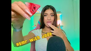 Asmr with Jade  Intense Spit Painting  Wet Mouth Sounds [upl. by Witherspoon]