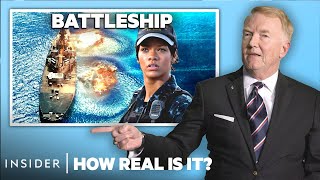 Navy Admiral Rates 8 Navy Warship Battles In Movies  How Real Is It  Insider [upl. by Babs]