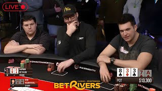 Phil Hellmuth Doug Polk Shaun Deeb Olivier Busquet  Holdem Cash Game Poker Livestream 50100 [upl. by Marc]