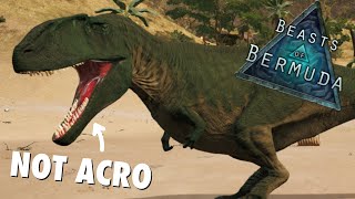 CARCHARODONTOSAURUS CHARGES INTO BEASTS OF BERMUDA not acro  Beast of Bermuda Public Testing [upl. by Perlis]