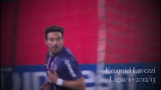 Ezequiel Lavezzi Compilation  Paris SaintGermain 201213 [upl. by Paehpos263]