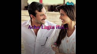 Acha lagta Hai song lyrical video [upl. by Sekyere560]