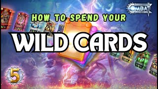 How to Spend your Wild Cards  Warhammer Combat Cards [upl. by Morez585]