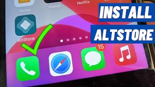 How to Install Altstore iOS 12531451 on iPhone Working Method [upl. by Hafirahs]