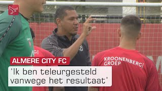 Almere City FC dieper in de zorgen na verlies bij RKC  Omroep Flevoland [upl. by Drannek]