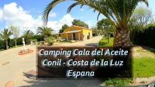 Camping Cala del Aceite Conil Espana [upl. by Rramal]