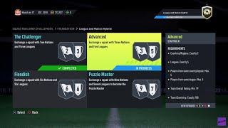 FIFA 22 SBC  LEAGUE AND NATION HYBRID  ADVANCED  NO LOYALTY CHEAP [upl. by Girardi314]