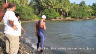 Marcos Díaz Swim Across the Continents Crossing 1 [upl. by Karlise]