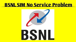 How To Fix BSNL SIM No Service Problem Solved  No Service Problem in BSNL SIM Problem Solved [upl. by Apollo56]