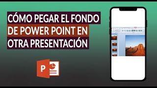 Cómo Copiar y Pegar el Fondo de PowerPoint en otra Presentación [upl. by Arikahc]