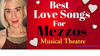 Best Love Songs For MezzoSoprano Musical Theatre [upl. by Lukas847]