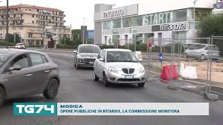 MODICA  OPERE PUBBLICHE IN RITARDO LA COMMISSIONE MONITORA [upl. by Sima471]