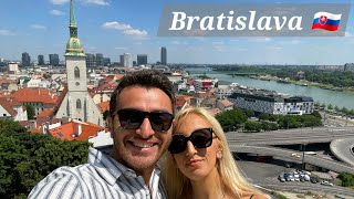 Günübirlik Bratislava Gezisi  Kardeşler Tatilde Slovakya Gezi Vlog Avrupa Gezisi [upl. by Anatak989]