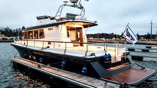 £700000 Yacht Tour  Botnia Targa 46 3 cabin [upl. by Neelyaj]