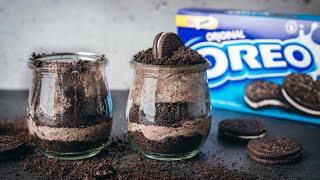 Oreo Dessert just 2 ingredients  No gelatin no eggs no oven  Oreo Mousse Recipe [upl. by Mrots895]