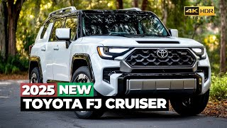 2025 Toyota FJ Cruiser is BACK Price Specs amp Release Date Rumors [upl. by Isied434]