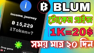 Blum Token Price কত Blum Airdrop Listing Date  how to withdraw blum airdrop  Blum Token Price [upl. by Anikes444]