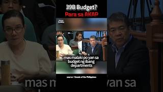 39B BUDGETPARA SA AKAP 2025Budget Congress AyudaNation [upl. by Thorbert]