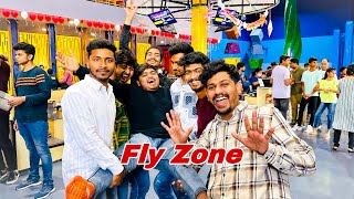 Fly Zone Trampoline Park Hyderabad Fun Place Enjoy With Friends [upl. by Maxantia]