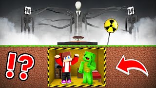 The Deadliest Gas vs Doomsday Bunker in Minecraft  Maizen JJ and Mikey [upl. by Troyes]