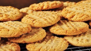 Peanut Butter Cookies Classic Version  Joyofbakingcom [upl. by Iras69]