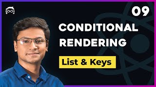 9 React Conditional Rendering List and Keys  React Tutorial Bangla Series [upl. by Greabe]