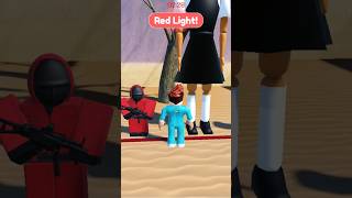 Red light green light squid game gameplay in roblox roblox shorts gaming youtube [upl. by Akitahs]