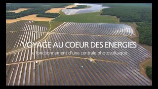 Comment une centrale solaire photovoltaïque transforme la lumière en électricité  EDF [upl. by Taddeusz]