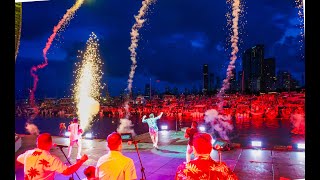 CARTAGENA GOZÓ AL RITMO DEL DESFILE NÁUTICO Y EL BOLOLÓ DEL ARSENAL [upl. by Pip]